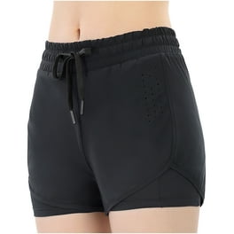  Tuff Athletics Women Biker Shorts Lycra High Rise with Side  Pockets (Black, XS) : Clothing, Shoes & Jewelry