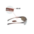 thumbnail image 2 of Walleva Fire Red Polarized Replacement Lenses for Maui Jim Hot Sands Sunglasses, 2 of 7
