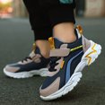 thumbnail image 7 of Zuwimk Boys Girls Sneakers Slip on Lightweight Kids Running Walking Shoes Breathable for Toddler/Little Kid/Big Kid(Dark Blue,5.5-6 Years), 7 of 7