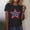 Black, variant on 4th of July Shirts Women USA Patriotic T-Shirt American Flag Tee Tops