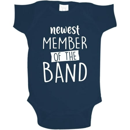 

Newest Member of The Band Baby One Piece or Toddler T-Shirt for Musicians