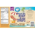 Shaved Ice & Snow Cone Syrup Quart (32 fl. oz) Peaches and Cream