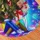 thumbnail image 2 of Falda para árbol de Navidad de Rick y Morty, suave y divertida, decoración navideña navideña de granja de 48", 2 of 4