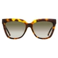 thumbnail image 2 of Jimmy Choo Julieka Women's Havana Oversize Sunglasses - JULIEKAS 0FWM 2S - Italy, 2 of 2