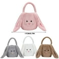 thumbnail image 3 of Easter Plush Rabbit Gift Basket - Multifunctional Party Decor, 3 of 6