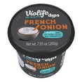 Violife French Onion Dip, DairyFree Vegan, 7.05 oz Tub (Refrigerated