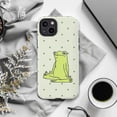 thumbnail image 6 of Zen Frog Phone Case, Relaxing Meditation Frog Illustration, Calming Artistic iPhone Cover for iPhone 17 16 15 14 13 12 11 Pro Plus Mini, 6 of 6