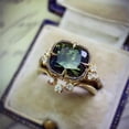 thumbnail image 3 of EOEMY Gorgeous Cubic Zircon Gold Plated Ring Women Wedding Party Ring Sz 6-10-6, 3 of 5
