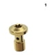thumbnail image 4 of Speravity Pernos de freno Tornillo Manguera Tubería Adaptador de montaje de tubo de aceite Accesorio de sujetador único Durable Golden Type3 NO3, 4 of 6