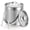 Silver, variant on 67oz Ice Bucket with Handles, with Lid, Tongs - Well Made Insulated Stainless Steel Keep Ice Frozen Longer,Galvanized Metal Ice Bucket, Drink and Wine Chiller for Bar, Party, BBQ(Gold)
