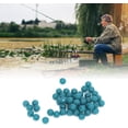 thumbnail image 4 of ZOUSSIQI Perles de Choc en Caoutchouc, Résistantes à l'Extrusion, Perles de Plate-Forme en Silicone 50 Pcs/ensemble Gel Doux pour Protéger la Tête de la Canne et de la Bouée CA919-12186, 4 of 8