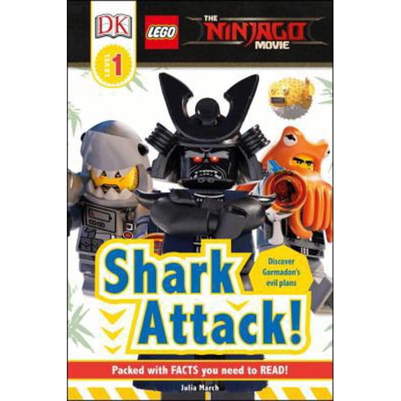 Pre-Owned DK Readers L1: The Lego(r) Ninjago(r) Movie: Shark Attack! (Paperback) 1465461930 9781465461933