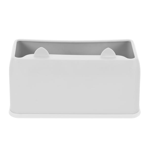 Lindo soporte para pala de arena con forma de gato - Soporte para pala de arena para gatos, caja de arena para gatos, mini bote de basura para dueños de mascotas, decoración del hogar