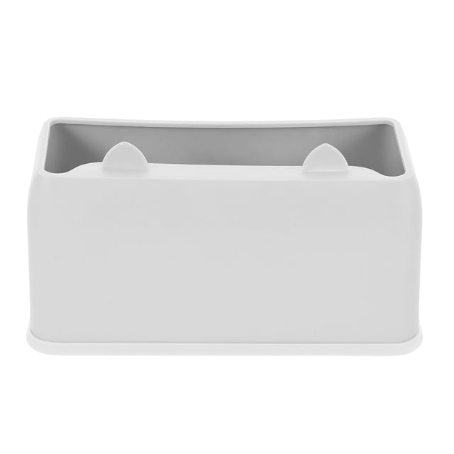 Lindo soporte para pala de arena con forma de gato - Soporte para pala de arena para gatos, caja de arena para gatos, mini bote de basura para dueños de mascotas, decoración del hogar