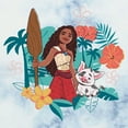thumbnail image 2 of Junior's Moana 2 Pua and Moana Portrait Graphic Crop T-Shirt, 2 of 4