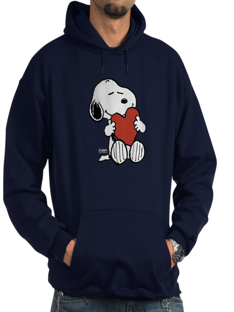 snoopy hooded sweatshirt