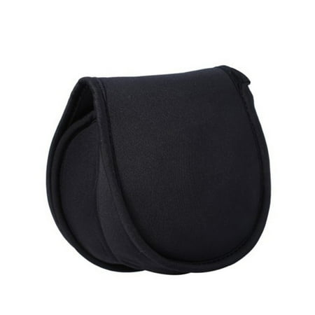 Raindrops Reel Bag Fishing Wheel Reel Protective Case Fishing Gear Storage Pouch Fishing Accessories - Size L