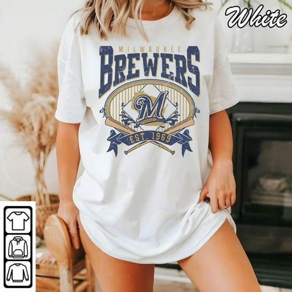 Vintage Milwaukee Brewers T-shirt | Milwaukee Baseball Shirt