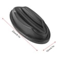 thumbnail image 4 of Bike Front Wheel Block, 23x12x5.5cm Black Plastic Front Wheel Riser Block Support Rising Accessory for Indoor Cycling Trainer and Bike, 4 of 7