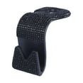 thumbnail image 2 of Gancho para reposacabezas del asiento del automóvil del vehículo, accesorio organizador de almacenamiento con diamantes de imitación brillantes, organ Negro, 2 of 8