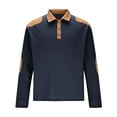 thumbnail image 3 of ZACPNCV Mens Textured Casual Shirt Long Sleeve Waffle Knit with Collar for A Unique and Comfortable Everyday Style, 3 of 6