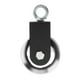 thumbnail image 2 of Polea simple de aleación de aluminio resistente con rueda giratoria para levantar cuerdas, ideal para gimnasios y hogares. Plata, 2 of 7