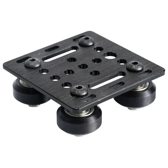 YIEMEEN Modulars V Slot Rollers Assembly V Gantry Plate for 2020V slot Aluminum Profile in DIY 3D Printing Automation Projects