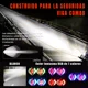 thumbnail image 5 of Faros De Lupa Luz Led Spot Luz Rgb Moto Ojo Diabólico 2pcs, 5 of 8