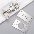 thumbnail image 4 of Cabinet Hinge Repair Plate Hinge Side Plate Repair Tool Kit With Mounting Screws, 4 of 6