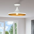 thumbnail image 2 of Livex Lighting - Waldorf - 1 Light Semi-Flush Mount In Industrial Style-8.5, 2 of 13