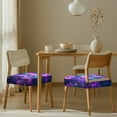 thumbnail image 3 of SEANATIVE Butterfly Chair Seat Covers Set of 4 Galaxy Chair Covers with Elastic Bottom, Stretchy Decorative Chair Covers Square Dining Stool Seat Covers for Home Kitchen Chairs Daily Decoration, 3 of 7