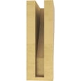 thumbnail image 4 of 3"W x 6"D x 9"H Classic Clemmons Rough Cedar Woodgrain TimberThane Corbel, Primed Tan, 4 of 6