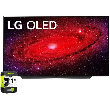 LG OLED65CXPUA 65 inch CX 4K Smart OLED TV with AI ThinQ 2020 Bundle with 1 Year Extended Warranty(OLED65CX 65")