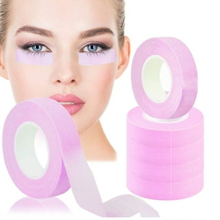  B&Q Lash Tape for Eyelash Extensions Pink Eyelash Tape Eyelash  Extension Tape Lash Supplies for Eyelash Extensions Makeup Tape Medical  Tape Sensitive Skin Tape for Lash Extensions (Pink-1 roll) : Beauty