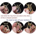thumbnail image 4 of Ring Holder Necklace For Women Girls Ring Keeper Necklace For Wife Girlfriend Mom Ring Keeper Pendan, 4 of 5