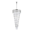 thumbnail image 5 of Elegant Lighting Sydney 30" Metal/Crystal Chandelier in Polished Nickel/Clear, 5 of 9