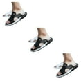 thumbnail image 2 of Sandalias de playa Slipon Qarigey para Hombre 2 Piezas Punta Abierta Blanco, 2 of 6