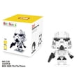 thumbnail image 1 of Bloque de Construcción de Personajes de Star Wars para Niño, Ladrillo de Construcción de Plástico, Juguete Educativo para Desarrollar el Cerebro, Regalo de Cumpleaños, 1 of 3
