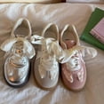 thumbnail image 2 of Lace Embellished Bow Tie Sneakers for Women Vintage Brocade Charm with Satin Ribbon Laces, 2 of 8