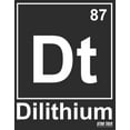 thumbnail image 2 of Women's Star Trek Dilithium Element #87  Scoop Neck Black X Large, 2 of 4