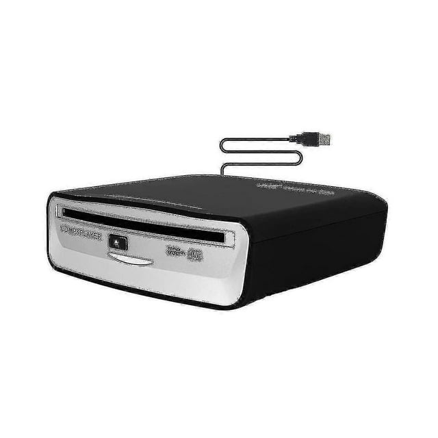 External Universal CD Player for Car - Portable CD Player, Connects to Car USB Port, Laptop, TV, C 0