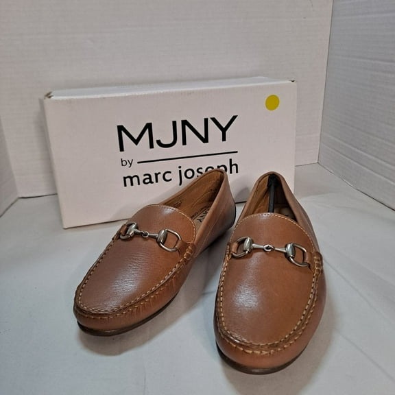 Marc Joseph Sarasota Tan Napa Loafers size 6.5