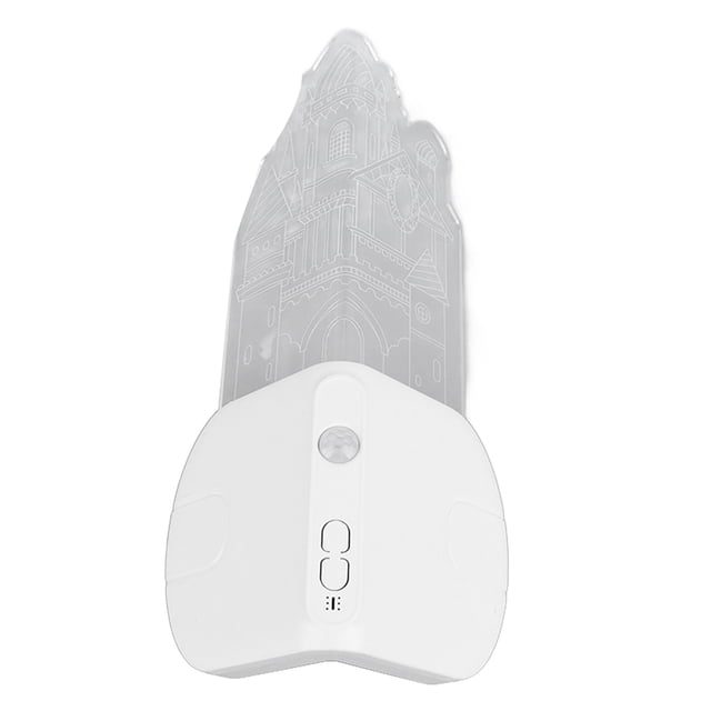 Luz Nocturna De Castillo, Sensor De Movimiento, Carga USB, Iluminación De 3000K, Luz De Esquina De Castillo Para Dormitorio Para Cocinas