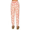 thumbnail image 3 of Cali1850 Women's Minky Joggers Sweatpants Bungee with Elastic Drawstring Waistband Soft Comfy Fuzzy Pants with Pockets, 3 of 6