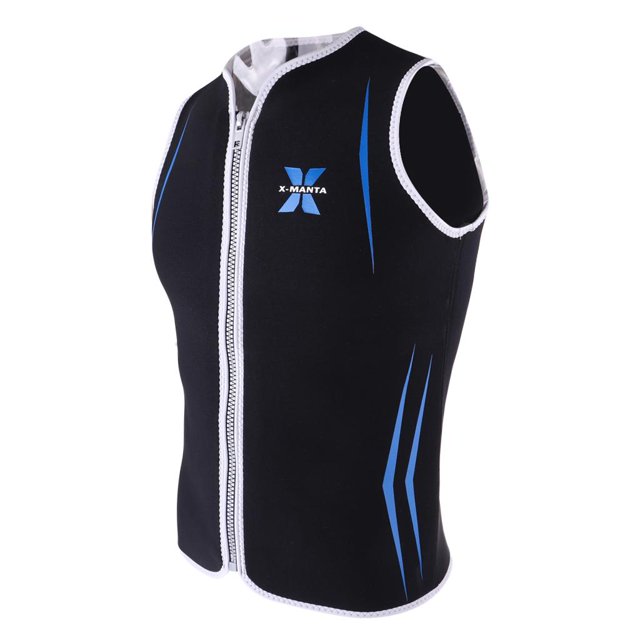 1 Pieza de de Neopreno para Hombres con Capucha Cremallera Frontal shamjiam Chaleco de traje de neopreno