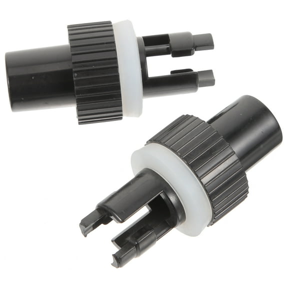 Quick Inflate Valve Adapter for Inflatable Boats Marine Accessories PVC 2 Pcs Air Pump Connector