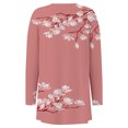 thumbnail image 4 of (clearance)IDALL Long Cardigans for Women Cardigan Sweaters for Women Cardigan for Fall Front Cardigan with Pockets Casual Duster Knit Cardigan Sweater Kimonos for Women Cardigan Pink S, 4 of 5