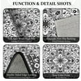 thumbnail image 6 of TECHVIDA Kitchen Rugs 3 Piece Set,Non Slip Machine Washable Kitchen Rug,Boho Vintage Abstract Kitchen Carpet for Hallway Rug, 6 of 9