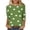 Army Green 1, variant on Women's Tops, Tees & Blouses Petite,Saint Patricks Day for Women Shamrock 3/4 Sleeve Shirt Funny Irish Graphic Tee Spring Party Tops