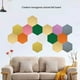 thumbnail image 4 of Inteprter Tablero de mensajes colorido, decoración de pared, tablones de anuncios gruesos, pizarra, pizarra, oficina, jardín de infantes, Decoración del hogar Púrpura claro, 4 of 6
